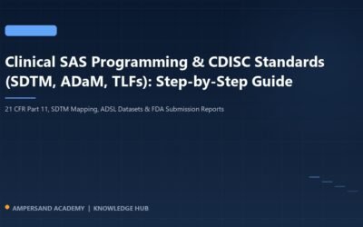 Clinical SAS Programming CDISC Standards Guide