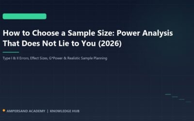 Sample Size Calculation and Power Analysis Guide