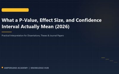 P-Value Effect Size and Confidence Intervals Guide