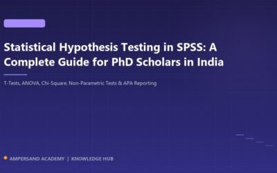 Statistical Hypothesis Testing in SPSS Guide